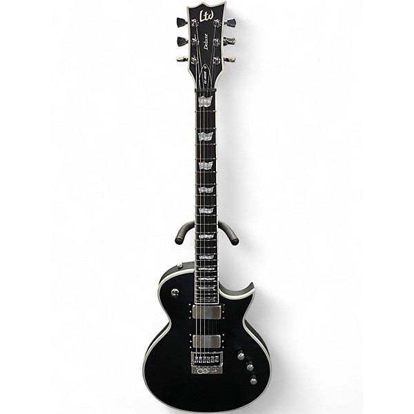 Used ESP LTD EC 1000 EVERTUNE Black Solid Body Electric Guitar