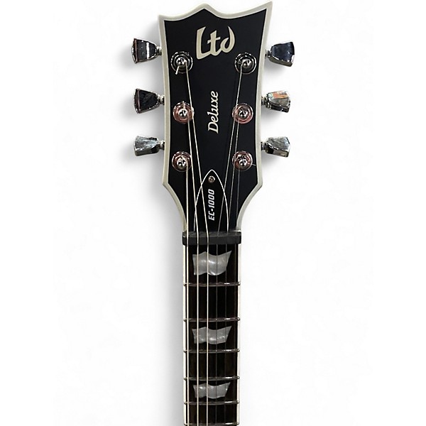 Used ESP LTD EC 1000 EVERTUNE Black Solid Body Electric Guitar