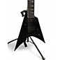 Used ESP ARROW 1007 EVERTUNE BARITONE Black Solid Body Electric Guitar
