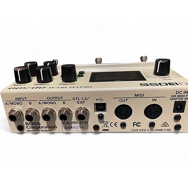 Used BOSS DD500 Digital Delay Effect Pedal