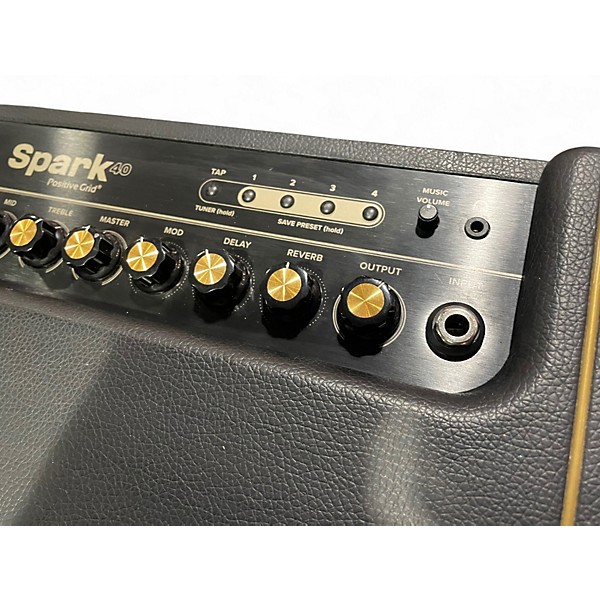 Used Positive Grid Spark 40 Guitar Combo Amp