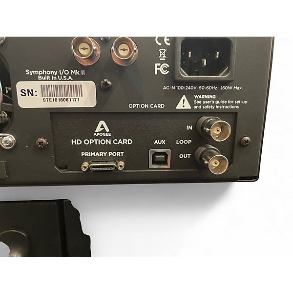 Used Apogee symphony I/O MkII 24x24 Audio Interface