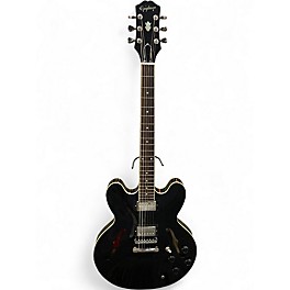 Used Epiphone ES335 Ebony Hollow Body Electric Guitar