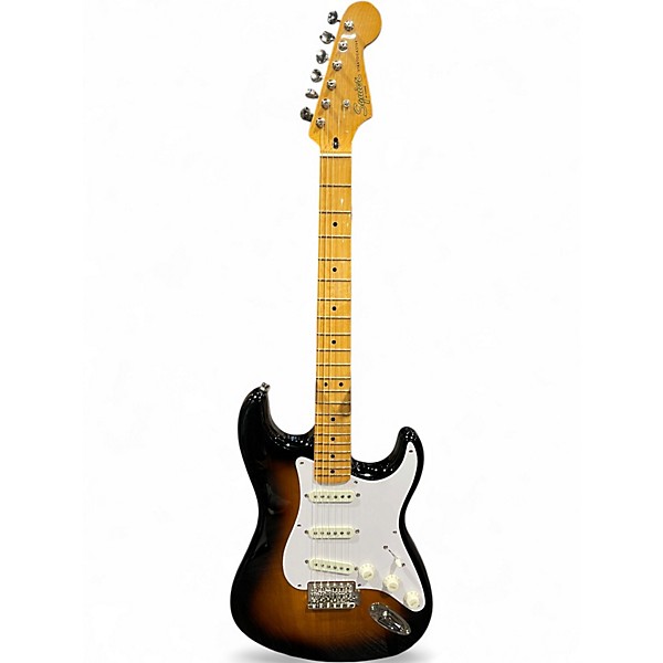 Used Squier Classic vibe 50s stratocaster 2 Color Sunburst Solid Body Electric Guitar