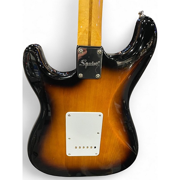Used Squier Classic vibe 50s stratocaster 2 Color Sunburst Solid Body Electric Guitar