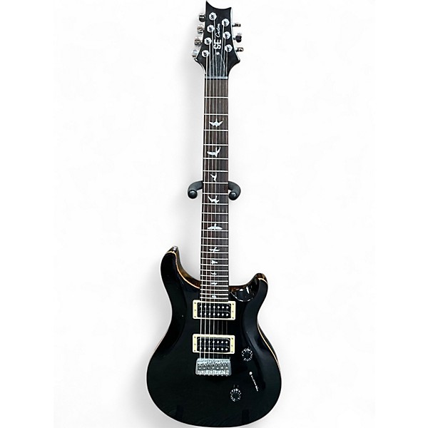 Used PRS SE Custom 24 7-String Black Solid Body Electric Guitar
