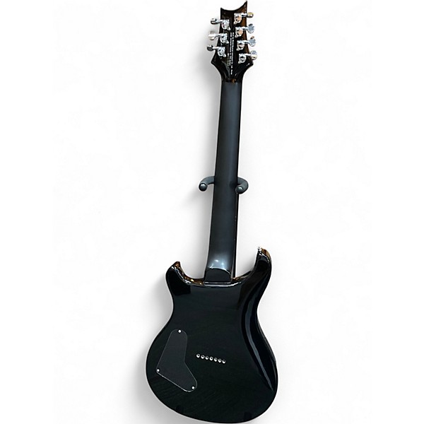 Used PRS SE Custom 24 7-String Black Solid Body Electric Guitar