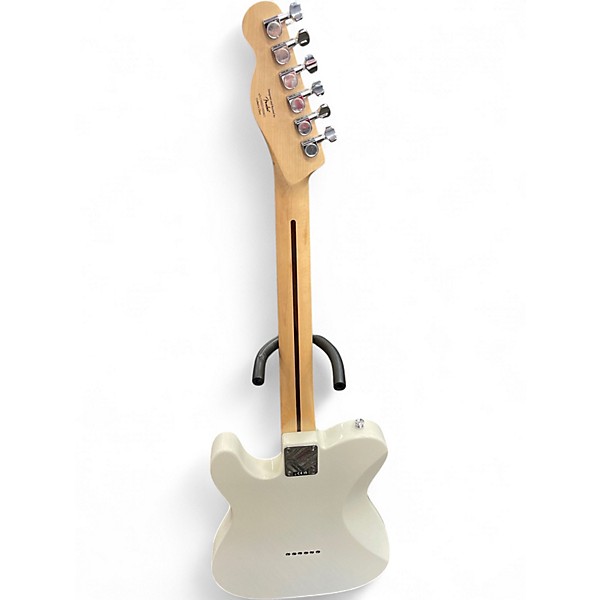 Used Squier Telecaster White Solid Body Electric Guitar
