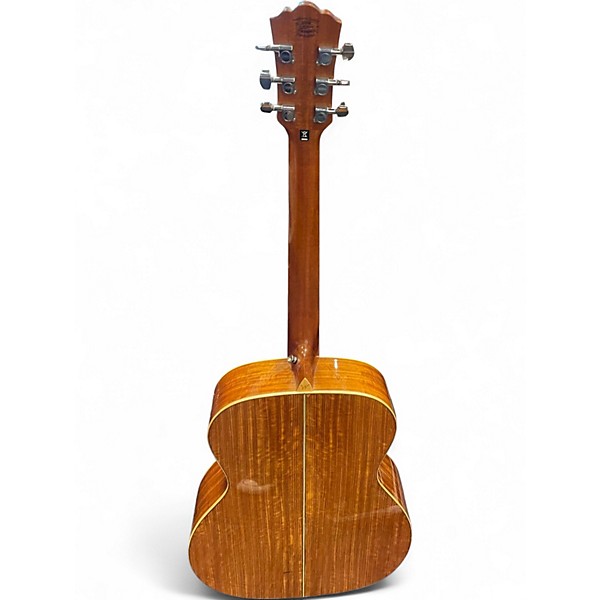 Used Washburn HG75 Natural Acoustic Electric Guitar