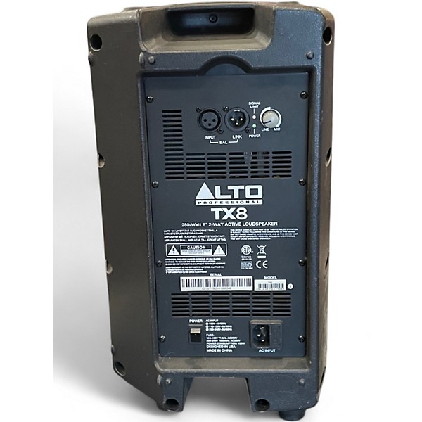 Used Alto TX8 8in Powered Speaker