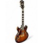 Used Ibanez AS93 Artcore Left Handed Vintage Sunburst Hollow Body Electric Guitar