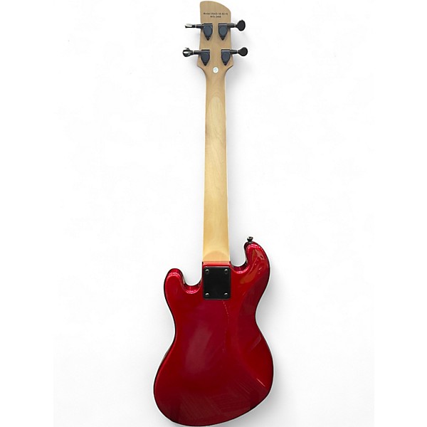 Used Kala U-Bass Candy Apple Red Electric Bass Guitar