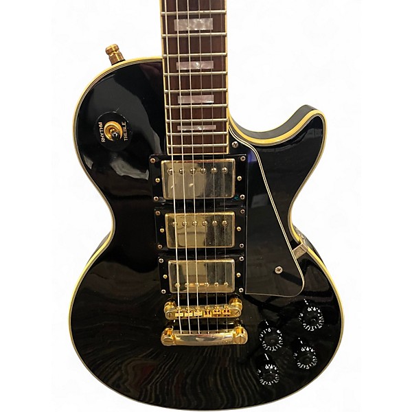 Used Epiphone Les Paul Black Beauty 3 Ebony Solid Body Electric Guitar