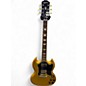 Used Epiphone SG TRADITIONAL PRO Metallic Gold Solid Body Electric Guitar thumbnail