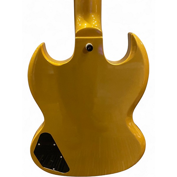 Used Epiphone SG TRADITIONAL PRO Metallic Gold Solid Body Electric Guitar