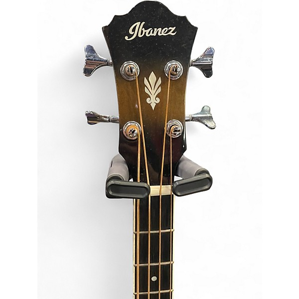 Used Ibanez AEB10E-DVS 2 Color Sunburst Acoustic Bass Guitar