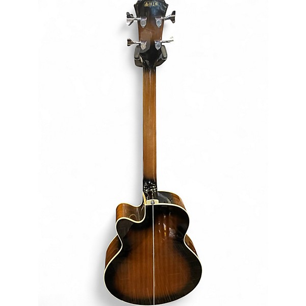 Used Ibanez AEB10E-DVS 2 Color Sunburst Acoustic Bass Guitar