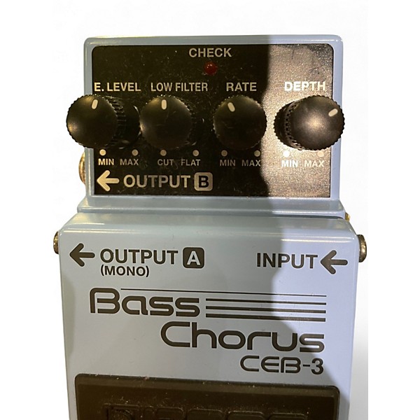 Used BOSS CEB-3 Bass Effect Pedal