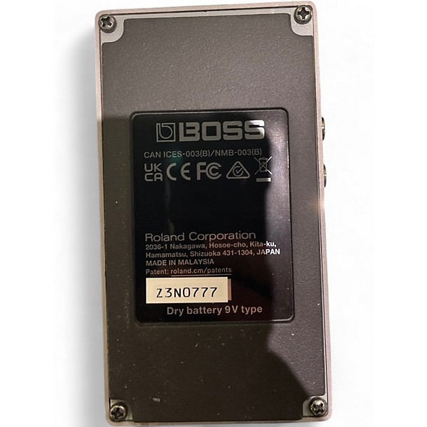 Used BOSS CEB-3 Bass Effect Pedal