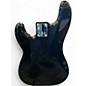 Used Fender Player Precision Bass Black and Gold Electric Bass Guitar