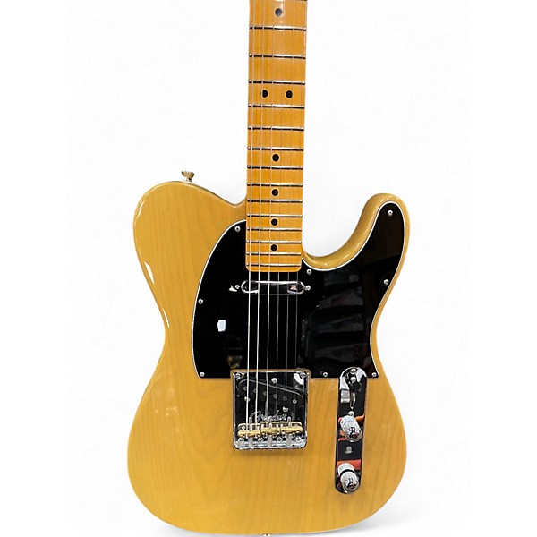 Used Fender American Professional II Telecaster Butterscotch Blonde Solid Body Electric Guitar
