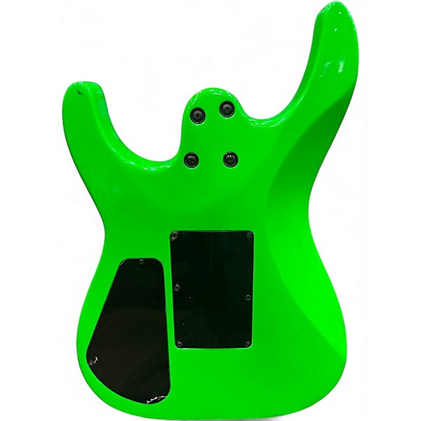 Used Jackson Dk3xr Neon Green Solid Body Electric Guitar