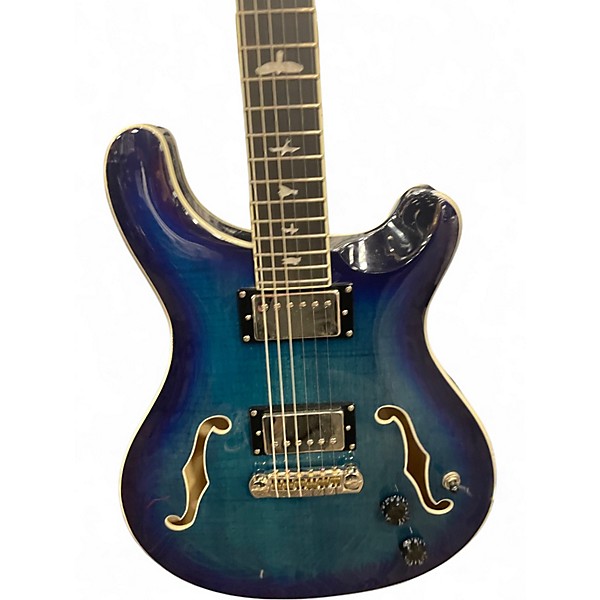 Used PRS Hollowbody Blue Hollow Body Electric Guitar