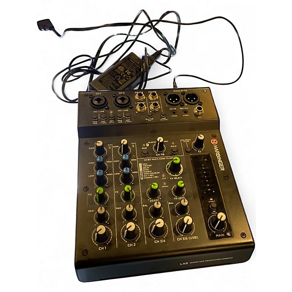Used Harbinger LX8 Unpowered Mixer