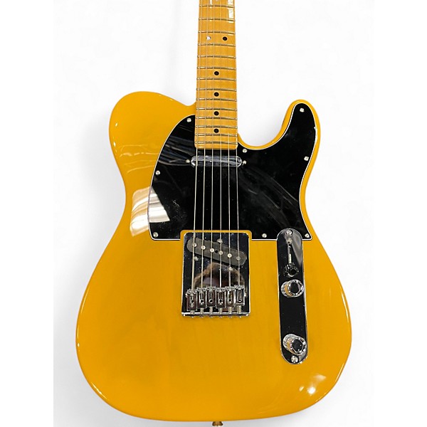 Used Fender PLAYER II TELECASTER TV Yellow Solid Body Electric Guitar