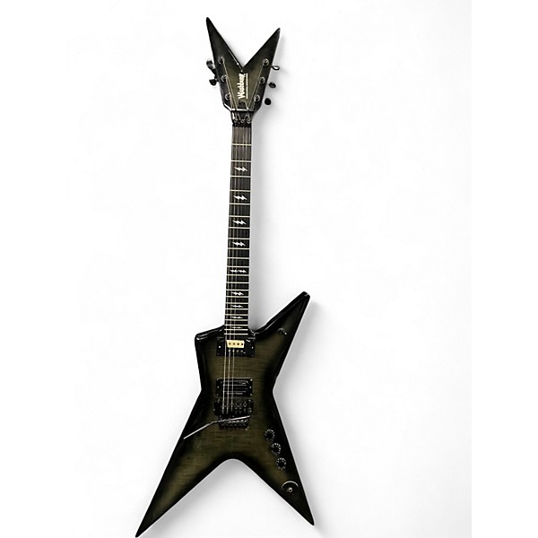 Used Washburn STEALTH SG Trans Black Solid Body Electric Guitar