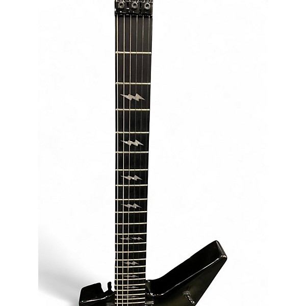 Used Washburn STEALTH SG Trans Black Solid Body Electric Guitar