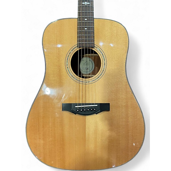 Used Kepma d2131 Natural Acoustic Electric Guitar