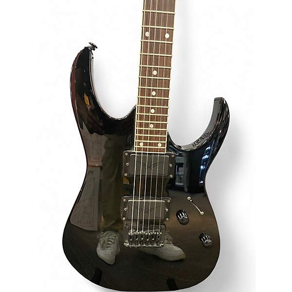 Used Ibanez GIO Black Solid Body Electric Guitar