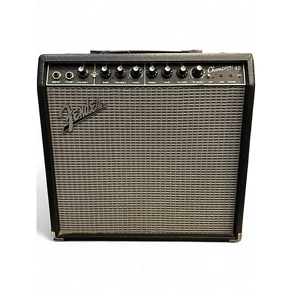 Used Fender Champion 40 Guitar Combo Amp