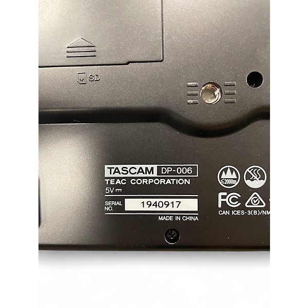Used TASCAM DP006 MultiTrack Recorder