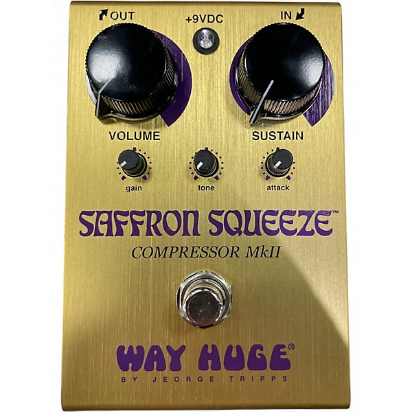 Used Way Huge Electronics SAFFRON SQUEEZE Effect Pedal