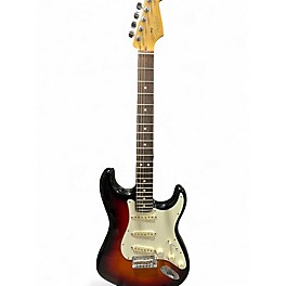 Used Fender American Standard Stratocaster 3 Tone Sunburst Solid Body Electric Guitar