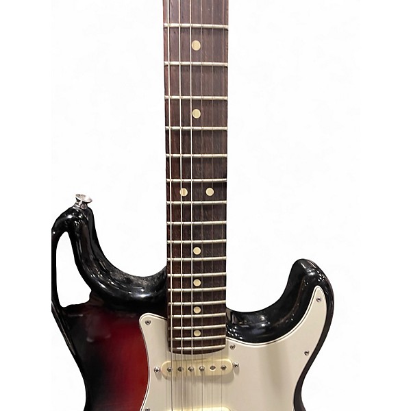 Used Fender American Standard Stratocaster 3 Tone Sunburst Solid Body Electric Guitar