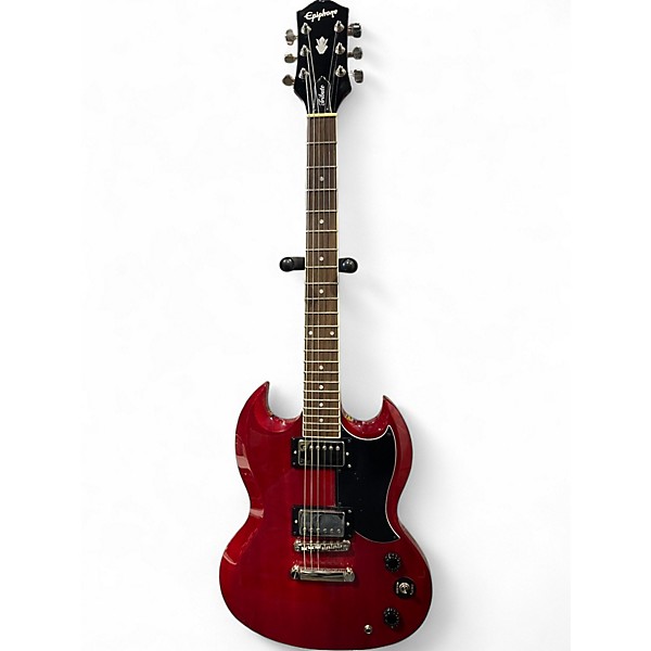 Used Epiphone sg tribute Cherry Solid Body Electric Guitar