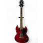 Used Epiphone sg tribute Cherry Solid Body Electric Guitar thumbnail