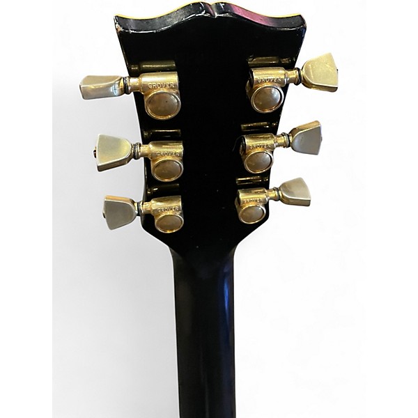 Vintage 1985 Gibson LES PAUL CUSTOM Black Solid Body Electric Guitar