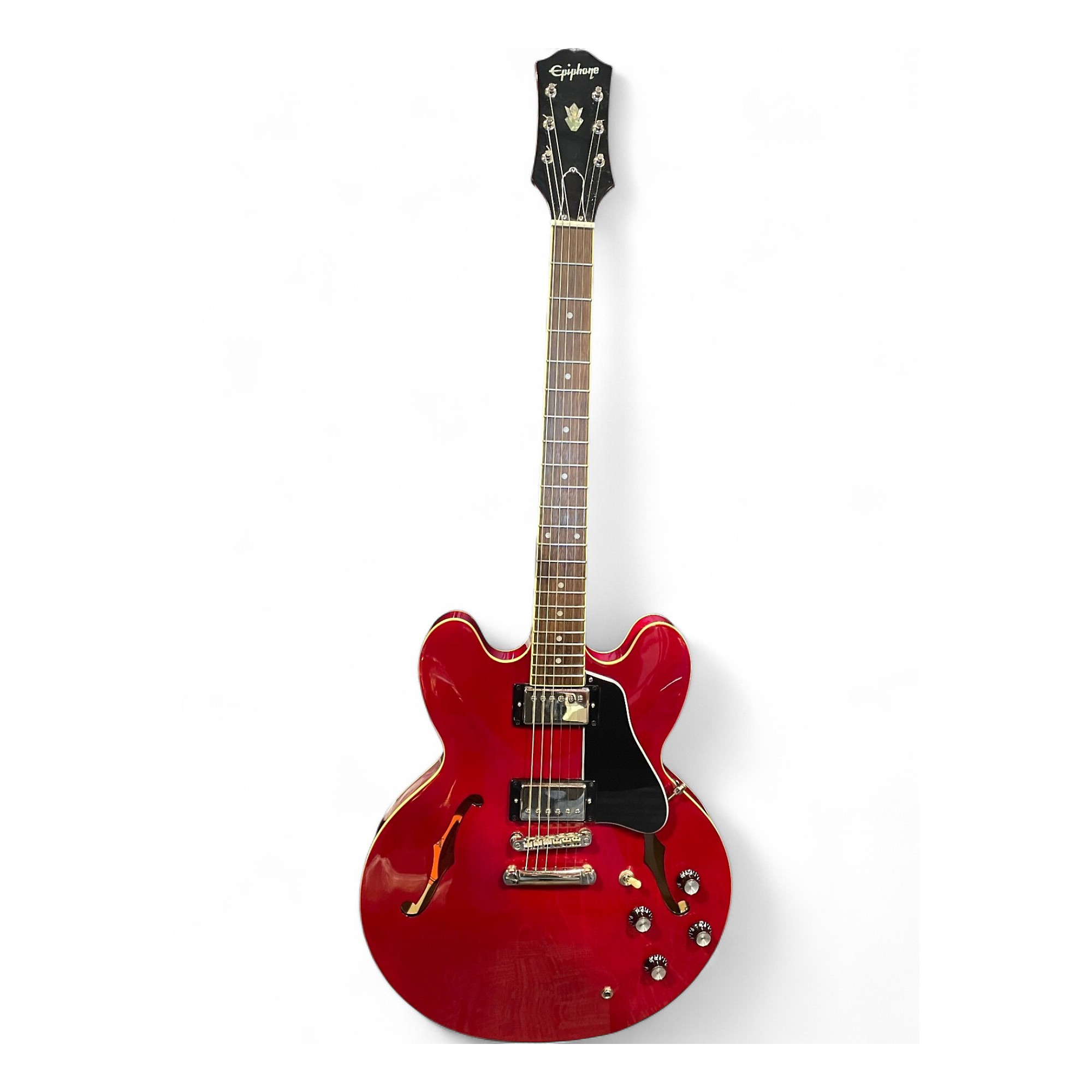 Used Epiphone INSPIRED BY GIBSON ES335 Cherry Hollow Body Electric