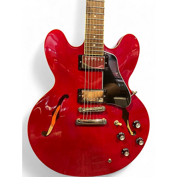 Used Epiphone INSPIRED BY GIBSON ES335 Cherry Hollow Body Electric Guitar