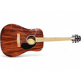 Used Fender CD60 Mahogany Mahogany Acoustic Guitar