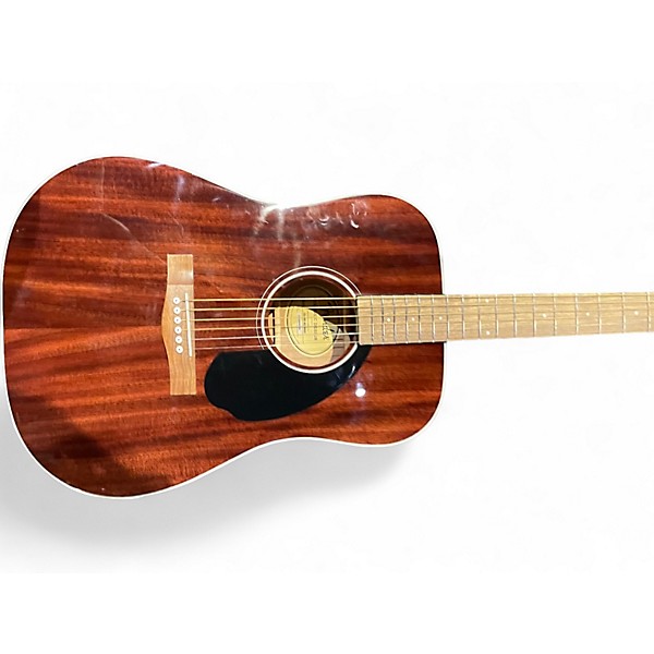 Used Fender CD60 Mahogany Mahogany Acoustic Guitar