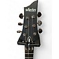 Used Schecter Guitar Research Demon 6 FR Black Solid Body Electric Guitar