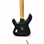 Used Schecter Guitar Research Demon 6 FR Black Solid Body Electric Guitar