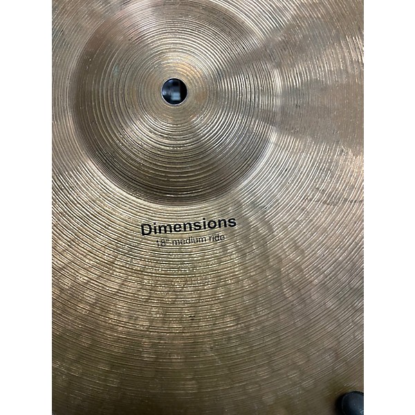 Used Paiste 18in Dimensions Medium ride Cymbal