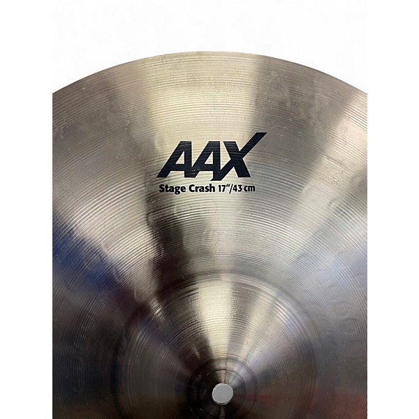 Used SABIAN 17in AAX Stage Crash Cymbal