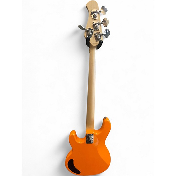Used Sterling by Music Man STINGRAY 4 Orange Electric Bass Guitar